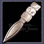 Silver and Gold 'Mayan' Bookmark Picture
