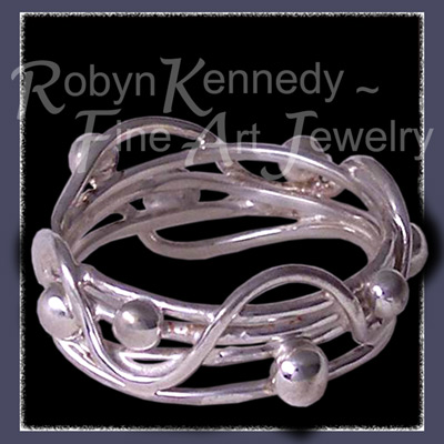 Sterling Silver 'Elementary II' Ring Image