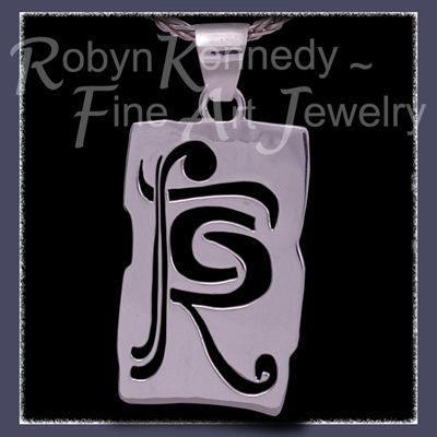  Sterling Silver 'Flatrock Cellars III' Pendant Image