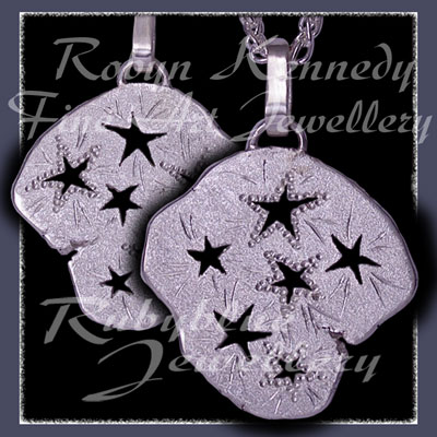 Sterling Silver 'Cosmic Tree II' Pendant Image
